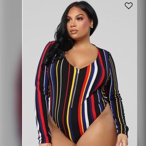 Fashion Nova Thong Bodysuit